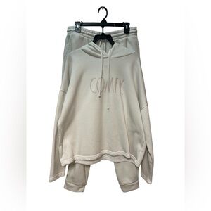Rae Dunn 2 piece Sweatsuit